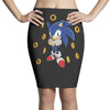 Sonic Rings Pencil Skirts