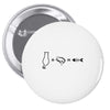 Cat Math Pin-back button