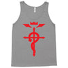 fma full metal alchemist cross inspired ladies Tank Top
