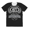 vintage quality without compromise 1977 aged to perfection All Over Women's T-shirt