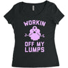 vintage dg506 workin off my lumps best trending Women's Triblend Scoop T-shirt