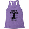 Best Friend Bull Terrier Racerback Tank