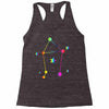 libra rainbow sign Racerback Tank