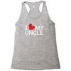 I Love My Uncle Racerback Tank