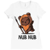 nub nub Ladies Fitted T-Shirt