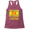vietnam veteran Racerback Tank