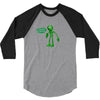 green man dance says hello 2018 3/4 Sleeve Shirt