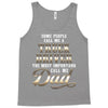 Truck Driver Dad Tank Top