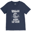 Back Of I Have A Crazy Mother And I am not Afraid To Use Her V-Neck Tee