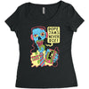 dope jams zombie Women's Triblend Scoop T-shirt