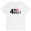 july 4 independence day V-Neck Tee