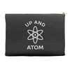 up and atom funny chemistry Accessory Pouches