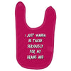 brains and stuff girls Baby Bibs