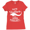 New Father 2018 Rokie Dept. Ladies Fitted T-Shirt