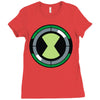 omnitrix symbole ben10 Ladies Fitted T-Shirt