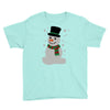 christmas snowman Youth Tee