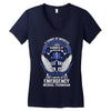 Forever The Title Emergency Medical Technician Women's V-Neck T-Shirt