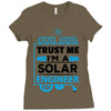 I Am An Engineer... Ladies Fitted T-Shirt