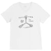 flux capacitor V-Neck Tee