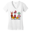 Hallowentown Lock Shock And Barrell Women's V-Neck T-Shirt
