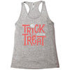 trick or treat Racerback Tank