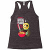 camp crystal flakes Racerback Tank