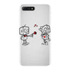 cute love robots iPhone 7 Plus Case