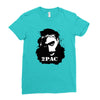 tupac (4x) Ladies Fitted T-Shirt