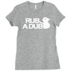 rub a dub Ladies Fitted T-Shirt