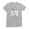 this is my zombie killing Ladies Fitted T-Shirt