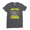 this isn't even my final form Ladies Fitted T-Shirt