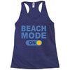 beach mode on Racerback Tank