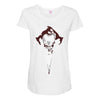 the clown father Maternity Scoop Neck T-shirt