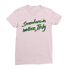 call me by your name somewhere in northern italy Ladies Fitted T-Shirt