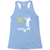 finger guns batle royal gaming Racerback Tank
