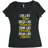 be golden Women's Triblend Scoop T-shirt