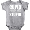cupid rhymes with stupid Baby Onesie