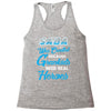 Saba Was Created because Grankids Need Real Heroes Racerback Tank