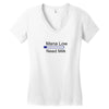 gaming mana low need milk Women's V-Neck T-Shirt