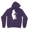 sax player lady face optical illusion Unisex Hoodie