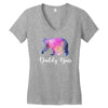 Daddy Bear Women's V-Neck T-Shirt