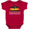 lion chant t   funny  lions joke king savannah africa retro big cat Baby Bodysuit