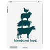 friends not food. iPad 3 and 4 Case
