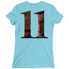 Team 11 Ladies Fitted T-Shirt