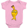 pikachuchu backwards Baby Onesie