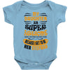 My Daughter Is Super Awesome Her Stepdad Baby Bodysuit