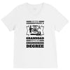 Never Underestimate A Granddad With An Engineer Degree V-Neck Tee