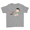 Cute Baby Painter's Dad Love Youth Tee