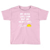 my head says gym but my heart say tacos Toddler T-shirt