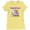 halloween Ladies Fitted T-Shirt